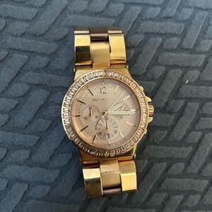Michael Kors Gold and Silver Women's Watch